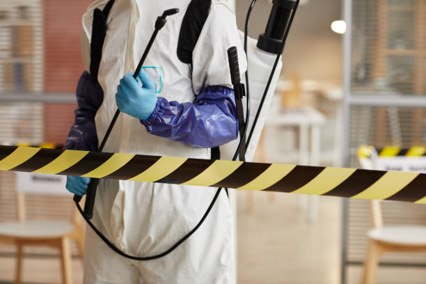 Professional Blood Cleanup technician working in Kyle, TX
